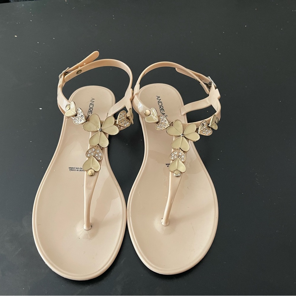 Pink sandals